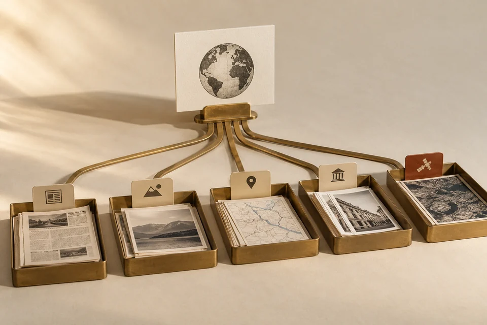 Illustrazione concettuale: IP / Domain Lookup